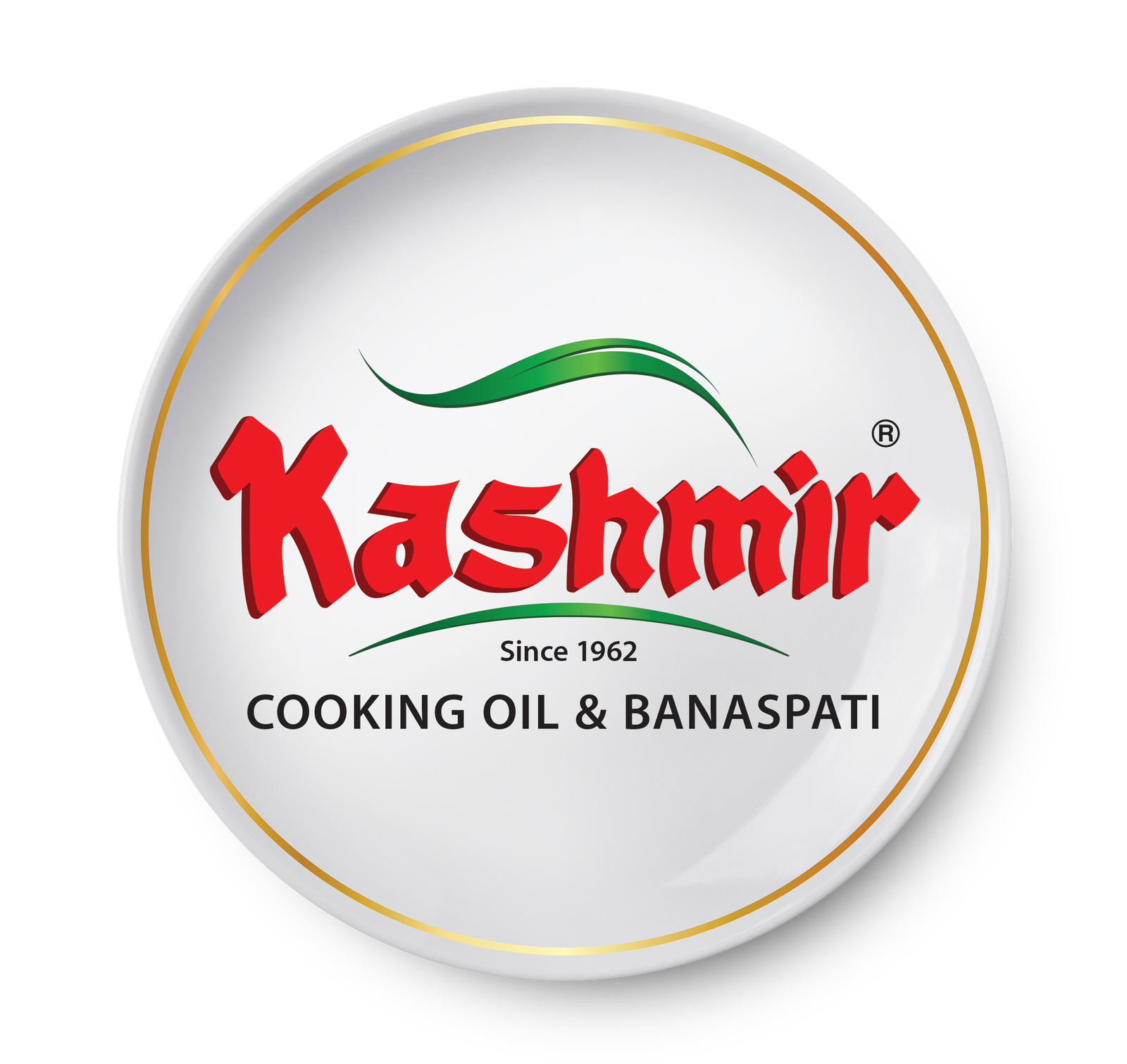 Kashmir Logo Gold with Plate